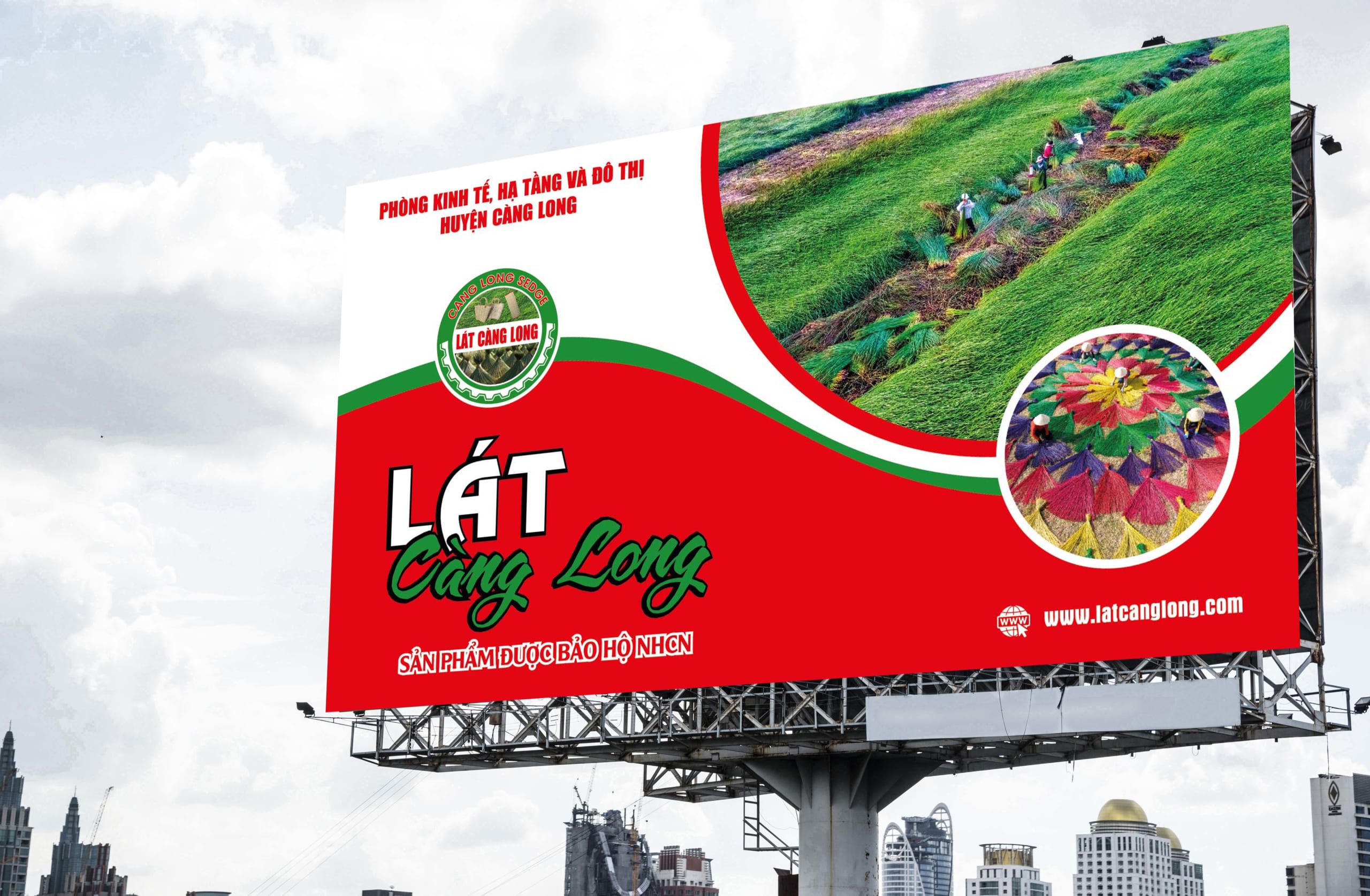 Blank bill board mockup